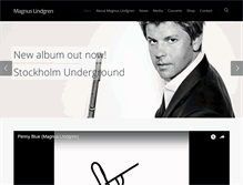 Tablet Screenshot of magnuslindgren.com